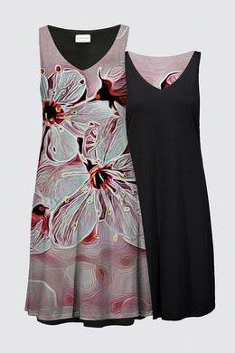 Floral Embosses: Pictorial Cherry Blossoms 01-03 Designer Kate Dress