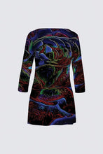 Load image into Gallery viewer, Floral Embosses: Roses 01-01 Designer Patti Tunic II