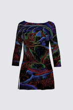 Load image into Gallery viewer, Floral Embosses: Roses 01-01 Designer Patti Tunic II