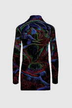 Load image into Gallery viewer, Floral Embosses: Roses 01-01 Designer Mia Sweater Knit Tunic