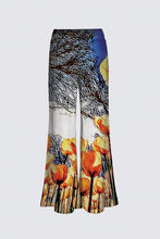 Load image into Gallery viewer, Floral Embosses: Tulip Daydream 01 Designer Carla Palazzo Pants