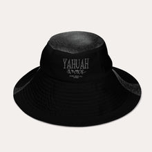 Load image into Gallery viewer, Yahuah-Name Above All Names 01-01 Designer Unisex Wide Brim Bucket Hat