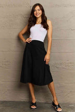 Load image into Gallery viewer, Ninexis Wide Waistband Flare Midi Skirt (3 colors)