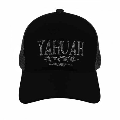 Yahuah-Name Above All Names 01-01 Designer Trucker Cap