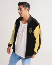 Load image into Gallery viewer, A-Team 01 Gold Men&#39;s Designer Stripe Sleeve Track Jacket