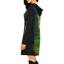 Load image into Gallery viewer, Yahuah Yahusha 03-01 Designer Hoodie Dress