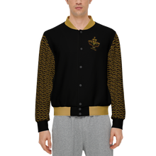 Load image into Gallery viewer, BREWZ Elected Men&#39;s Designer Double Layered Techno Scuba Knit Varsity Jacket