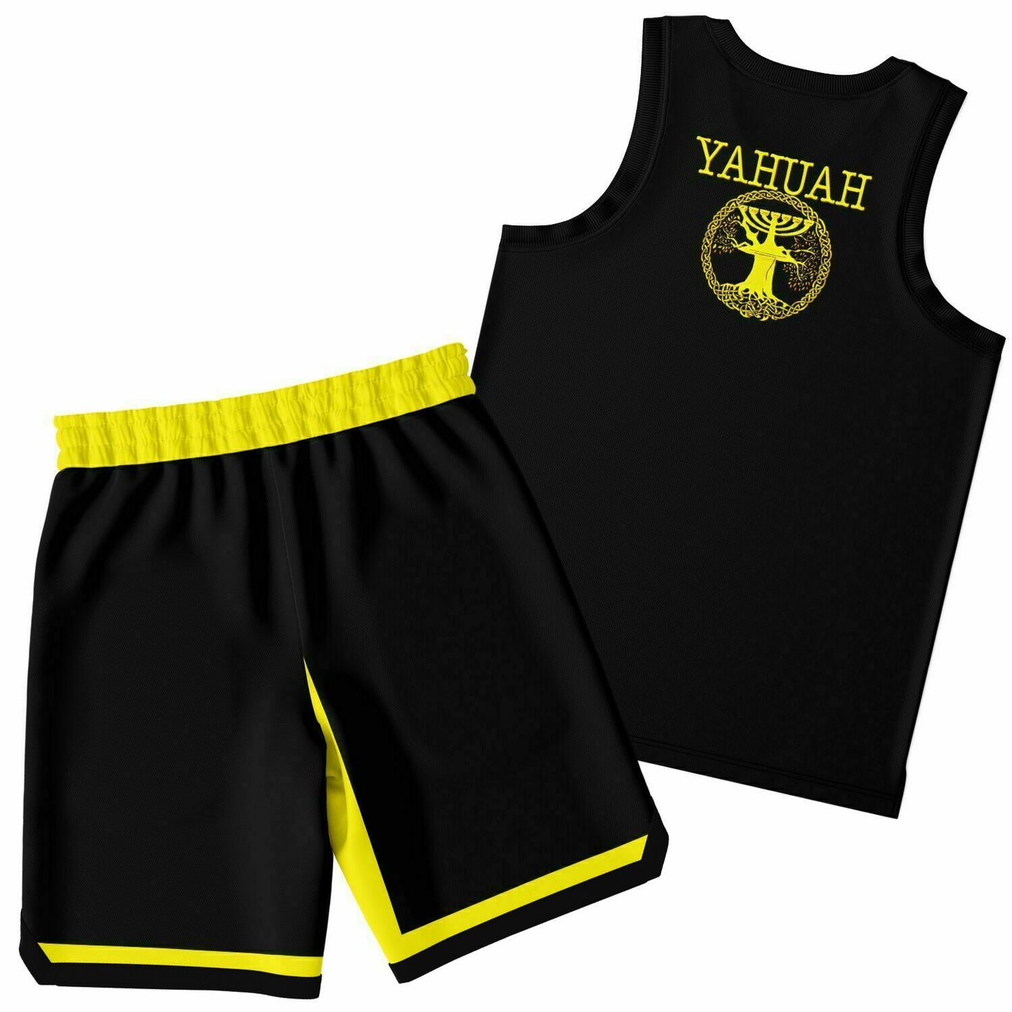 Yahuah-Tree of Life 02-01 Uniforme de baloncesto de diseñador