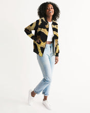Load image into Gallery viewer, TRP Leopard Print 01  Ladies Designer Bomber Jacket