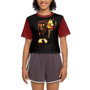 Prince of Peace 01-01 Designer Cropped High Performance SORONA® T-shirt