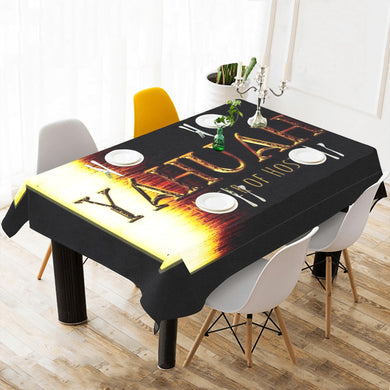 Yahuah-Master of Hosts 01-03 Designer Tablecloth 8.6ft (W) x 5ft (H)