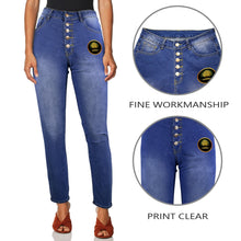 Load image into Gallery viewer, Yahuah-Tree of Life 03-01 Ladies Designer Skinny Jeans (Front Printed)
