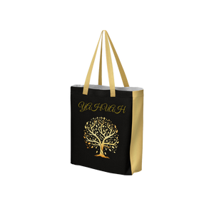 Yahuah-Tree of Life 01 Elect Designer Woven Texture Tote Bag