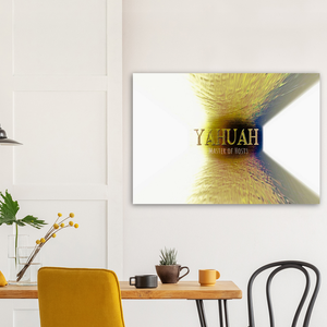 Yahuah-Master of Hosts 02-02 Horizontal Aluminum Print 3.2 ft (W) x 2.2 ft (H)