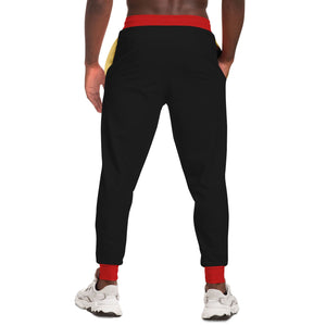 A-Team 01 Red Designer Fashion Unisex Sweatpants