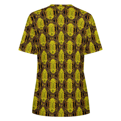 Hebrew World 02-01 Ladies Designer Cotton T-shirt (5 colors)