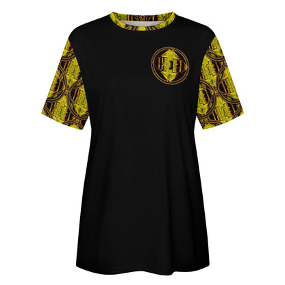 Hebrew World 02-01 Ladies Designer Cotton T-shirt (5 colors)