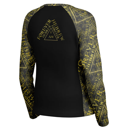 I AM HEBREW 03-01 Women's Long Sleeve Raglan T-Shirt