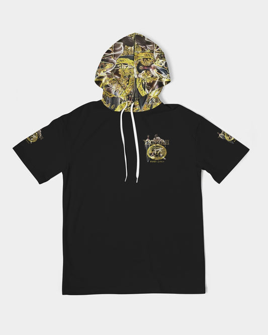 TRP Menorah Flex | Men's Premium Heavyweight Short Sleeve Hoodie