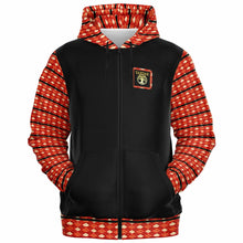 Load image into Gallery viewer, Yahuah Logo 02-01 Designer Fashion Triblend Unisex Full Zip Hoodie