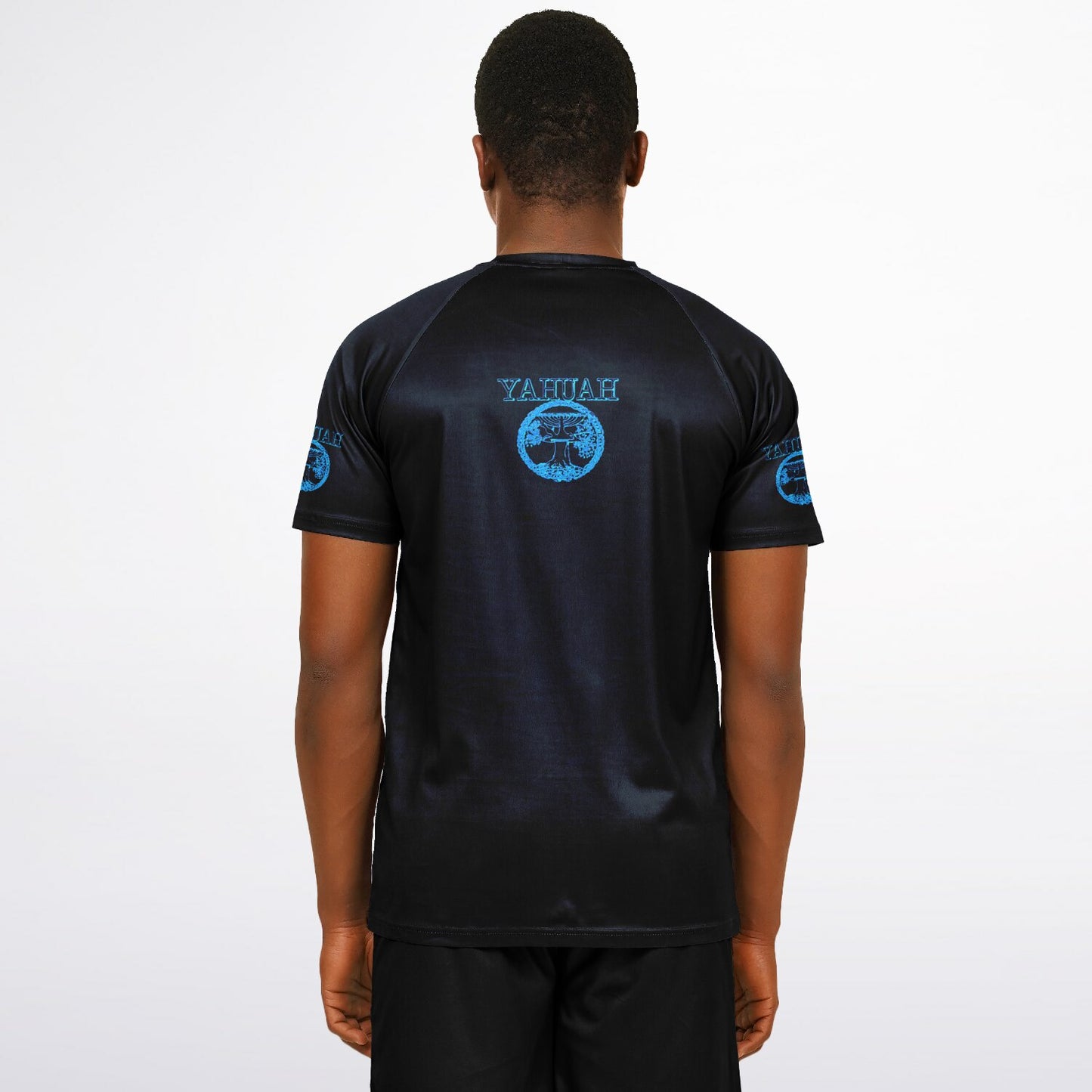 Yahuah-Tree of Life 02-02 Men's Designer Raglan T-shirt