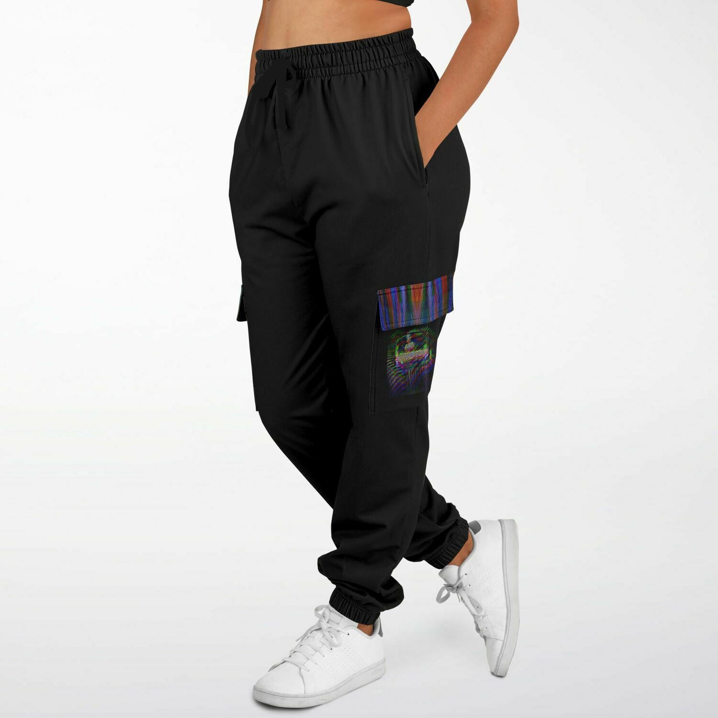 I AM HEBREW 01-01 Designer Athletic Cargo Unisex Sweatpants