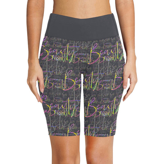 Redemption & Hope 01: Beauty From Ashes Designer Pocket Sports Leggings
