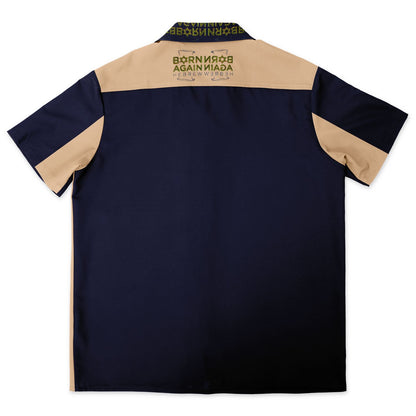 Born Again Hebrew 01-01 Designer Spread Collar Shirt
