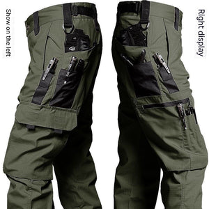 Pantalones tácticos impermeables para exteriores para hombre (5 colores)