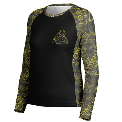 I AM HEBREW 03-01 Women's Long Sleeve Raglan T-Shirt