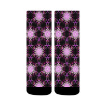 Load image into Gallery viewer, Geometrical Design Apparel 01-01 Ladies Designer Classic Sublimated Crew Socks