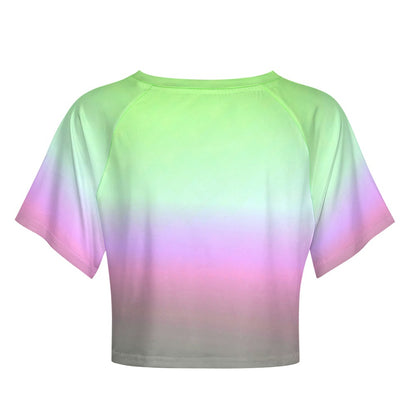 Redemption & Hope 01: Beauty From Ashes Designer Raglan Crop Top