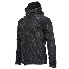 Load image into Gallery viewer, Solid Color or Camouflage Print Soft Shell Fleece Lined Male Windbreaker (8 colors)