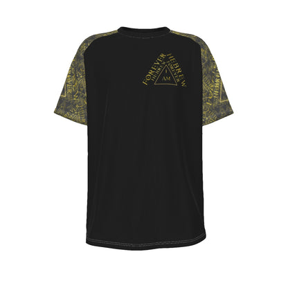 I AM HEBREW 03-01 Men's Designer Raglan T-shirt