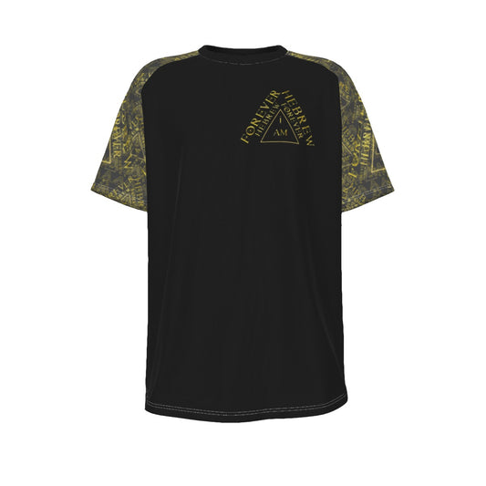 I AM HEBREW 03-01 Men's Designer Raglan T-shirt