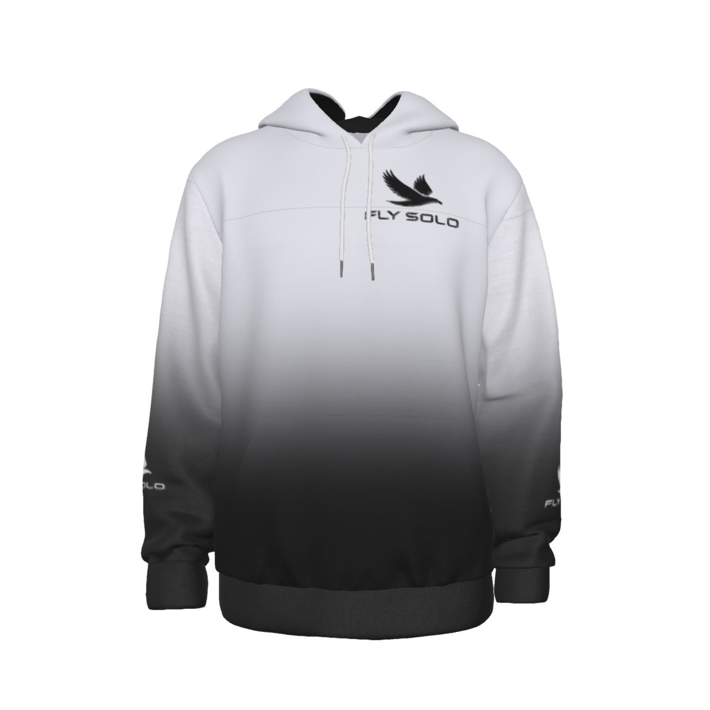 "Fly Solo" Night/Day | Men's Fleece Hoodie