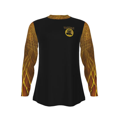 Yahuah-Tree of Life 02-03 Voltage Men's Long Sleeve Cotton T-shirt