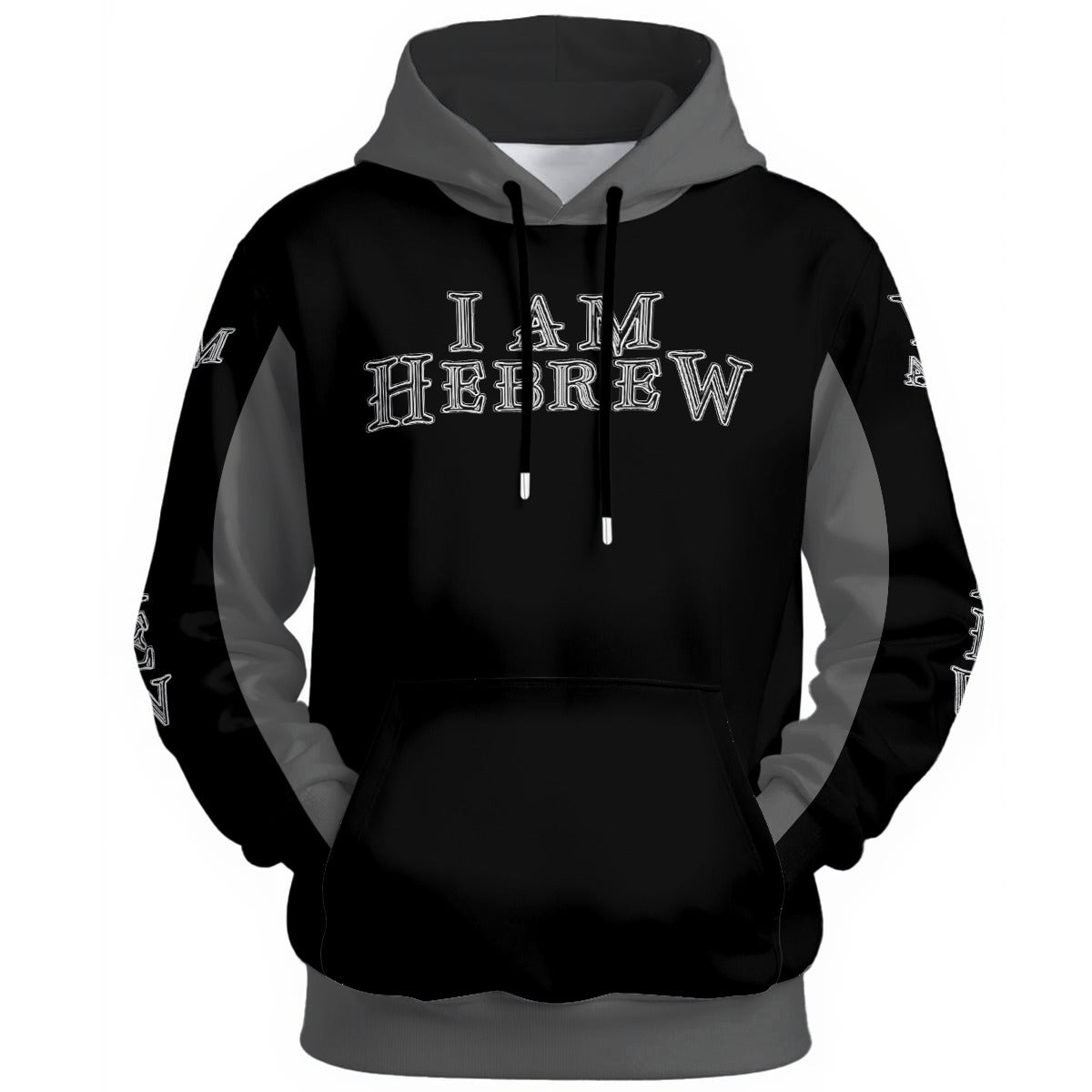 I AM HEBREW 02-02 Designer Unisex Cotton Hoodie