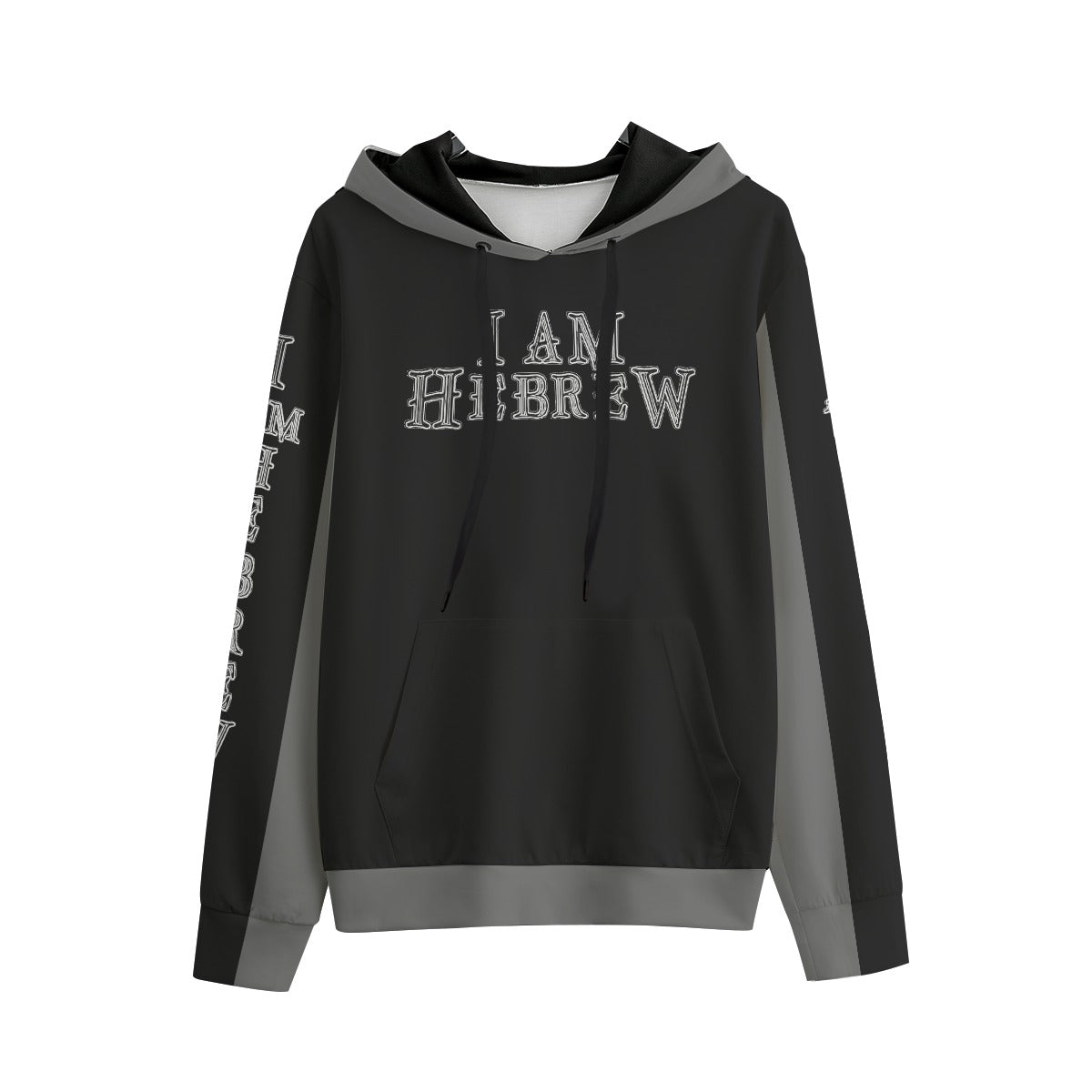 I AM HEBREW 02-02 Designer Unisex Cotton Hoodie