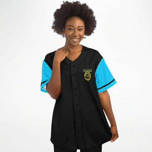 A-Team 01 Camiseta de béisbol unisex de diseñador azul 
