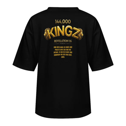 144,000 KINGZ: The Rise of The Remnant | Men's Heavyweight Half Sleeve 100% Cotton Tee