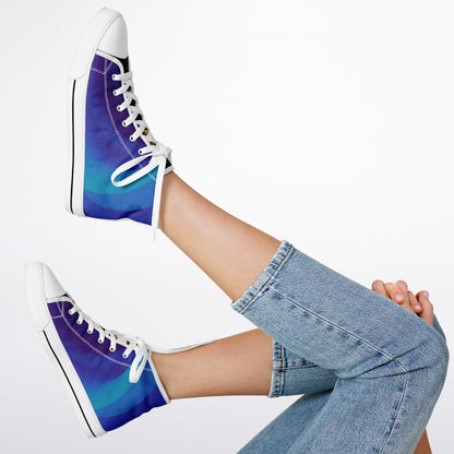 Yahuah: Tree of Life (01-02) - Royal Raiment | Urban Peak High Top Canvas Sneakers