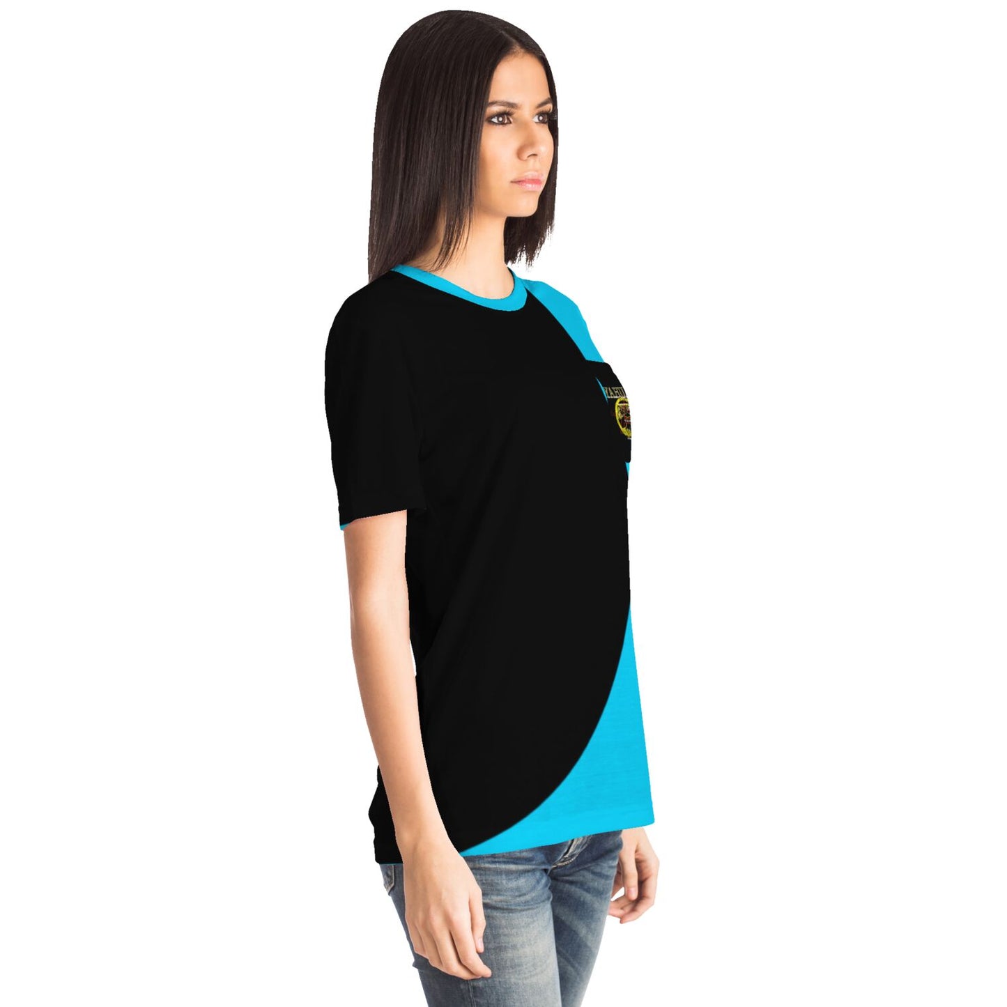 A-Team 01 Blue Designer Unisex Pocket T-shirt