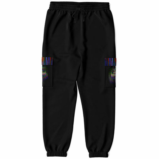 I AM HEBREW 01-01 Designer Athletic Cargo Unisex Sweatpants