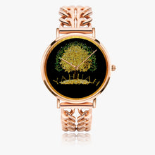 Load image into Gallery viewer, Yahuah-Tree of Life 03-01 Designer Hollow Out Stainless Steel 41mm Quartz Unisex Watch (Black, Silver, Rose Gold)