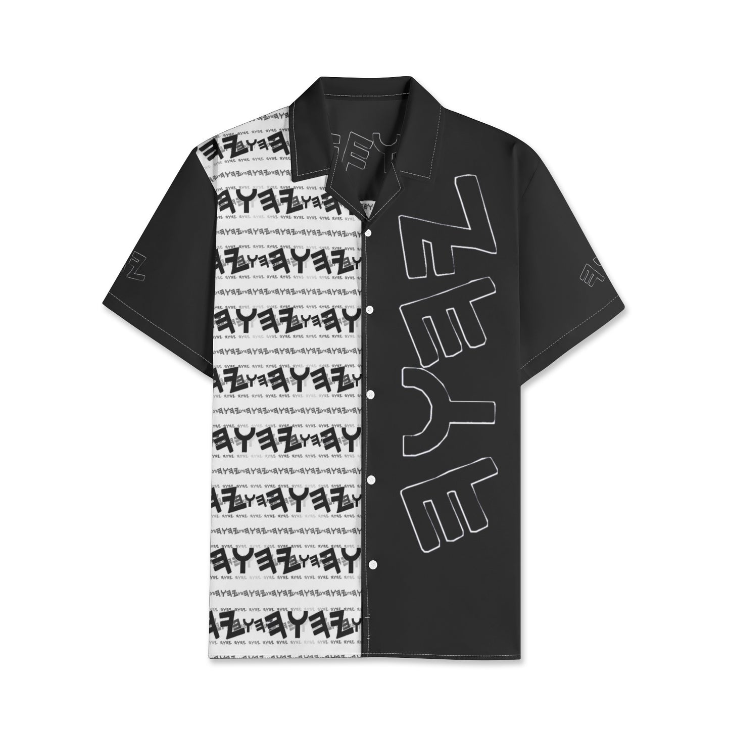 Most High God - Yahuah 01-01 White Men's Designer Dress Shirt