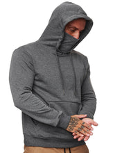 Load image into Gallery viewer, Solid Color Masked Pullover Hoodie for Men (4 colors)