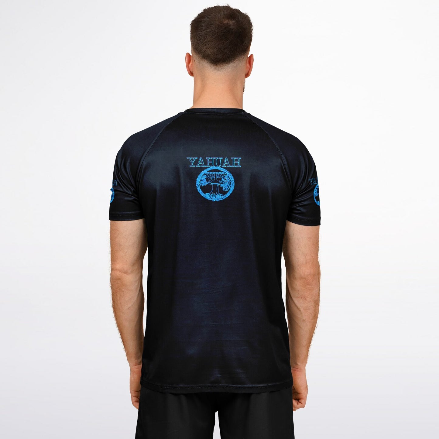 Yahuah-Tree of Life 02-02 Men's Designer Raglan T-shirt