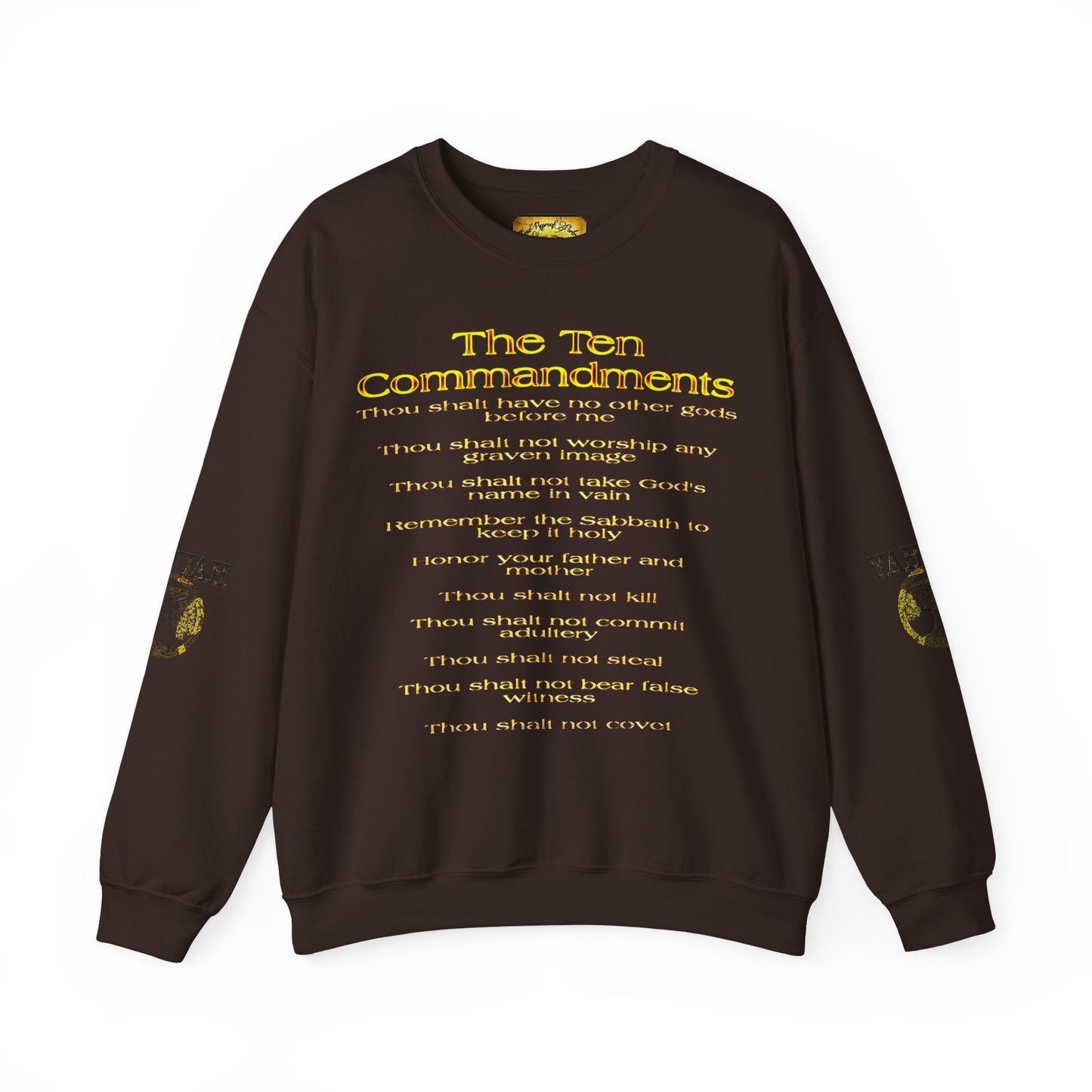 The Ten Commandments 01 Designer Gildan Unisex Heavy Blend Sweatshirt (6 colors)