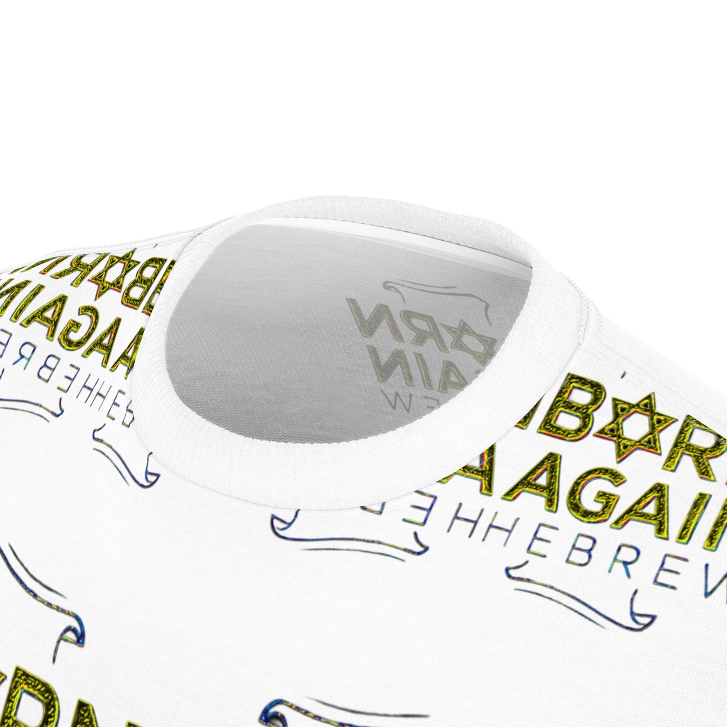 Born Again Hebrew 01-01 Designer Unisex T-shirt